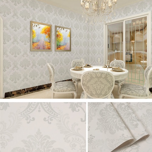Detail Wallpaper Dinding Silver Nomer 4