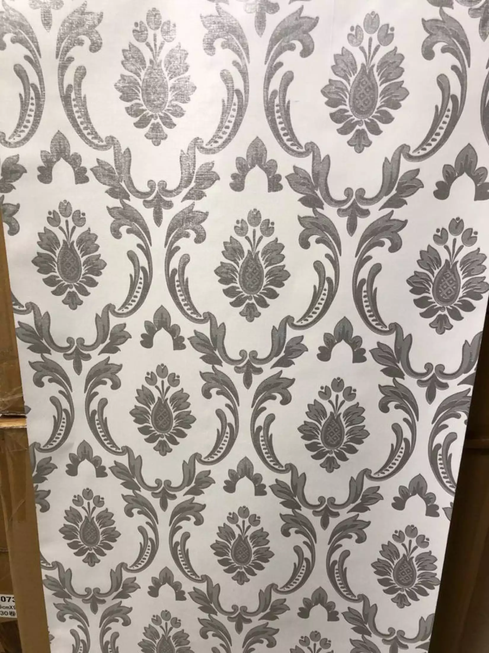 Detail Wallpaper Dinding Silver Nomer 39