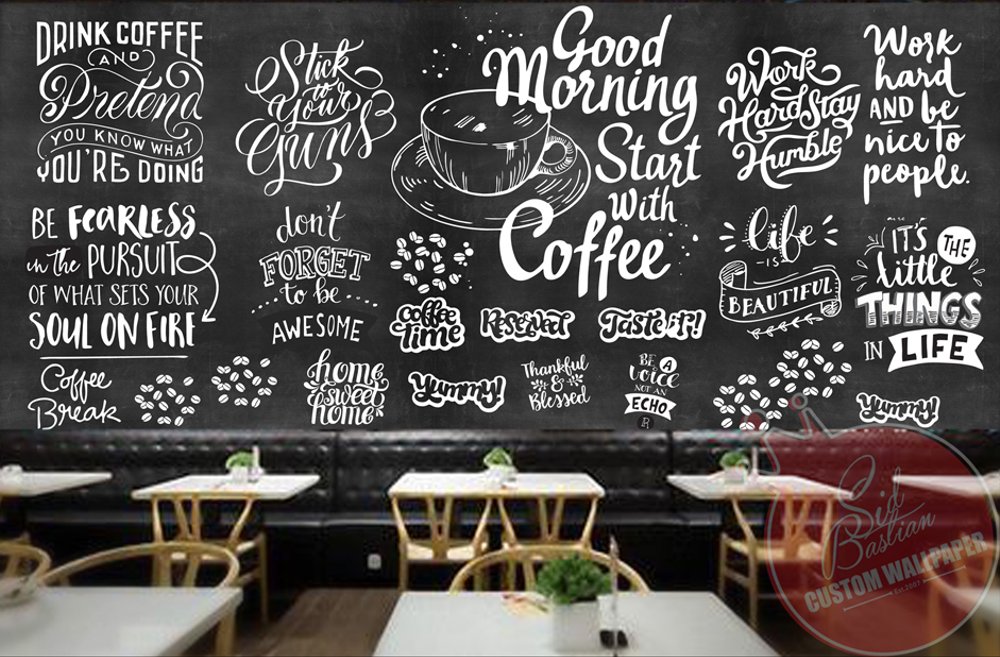 Detail Wallpaper Dinding Untuk Cafe Nomer 17