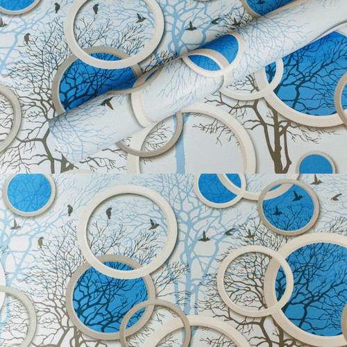 Detail Wallpaper Dinding Warna Biru Nomer 12
