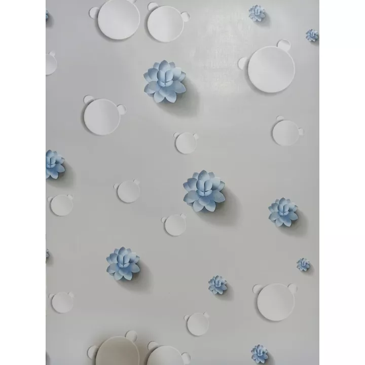 Detail Wallpaper Dinding Warna Biru Nomer 57