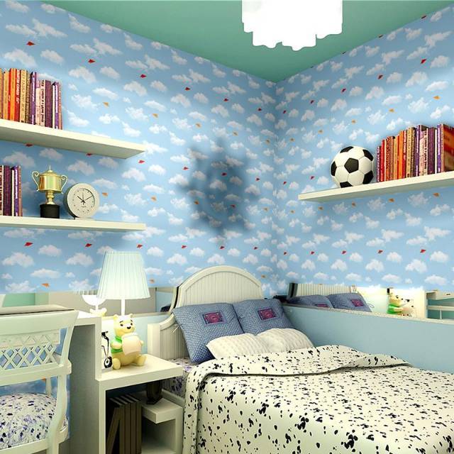 Detail Wallpaper Dinding Warna Biru Langit Nomer 32