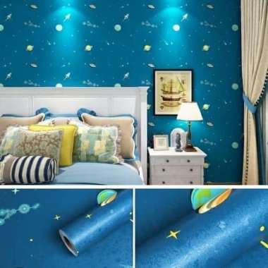 Detail Wallpaper Dinding Warna Biru Tua Nomer 27