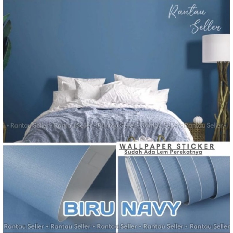 Detail Wallpaper Dinding Warna Biru Tua Nomer 49