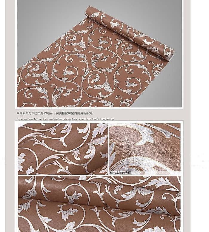 Detail Wallpaper Dinding Warna Coklat Nomer 38