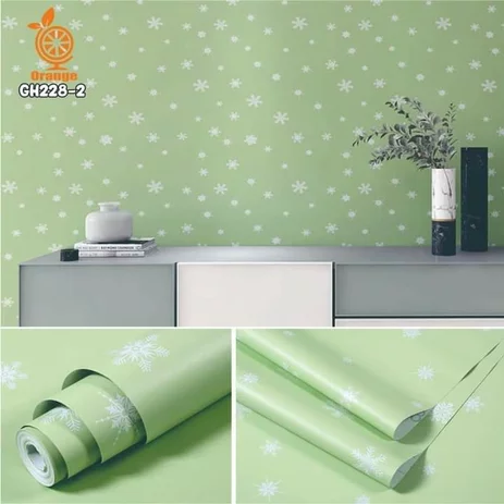 Detail Wallpaper Dinding Warna Hijau Muda Nomer 29