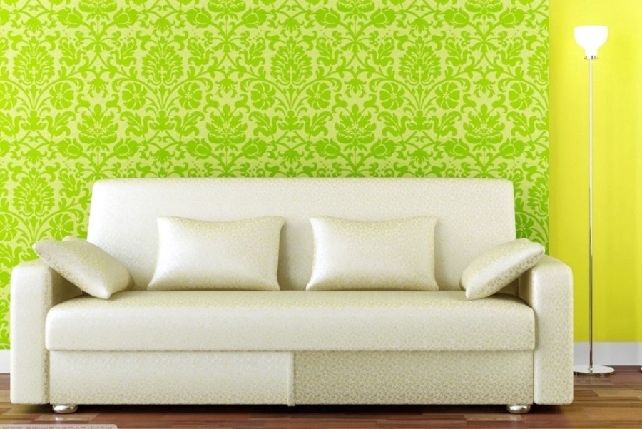 Detail Wallpaper Dinding Warna Hijau Muda Nomer 9