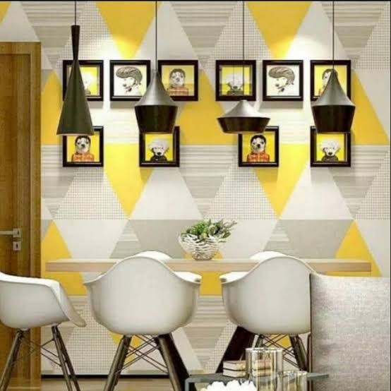 Detail Wallpaper Dinding Warna Kuning Nomer 12