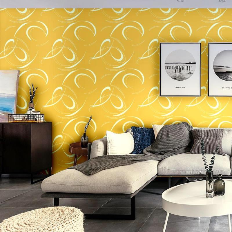 Detail Wallpaper Dinding Warna Kuning Nomer 7