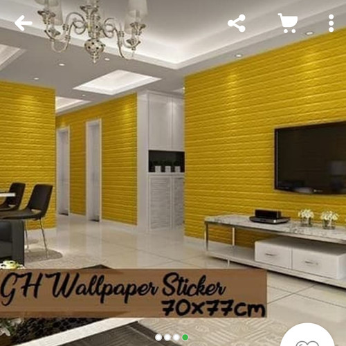 Detail Wallpaper Dinding Warna Kuning Nomer 10