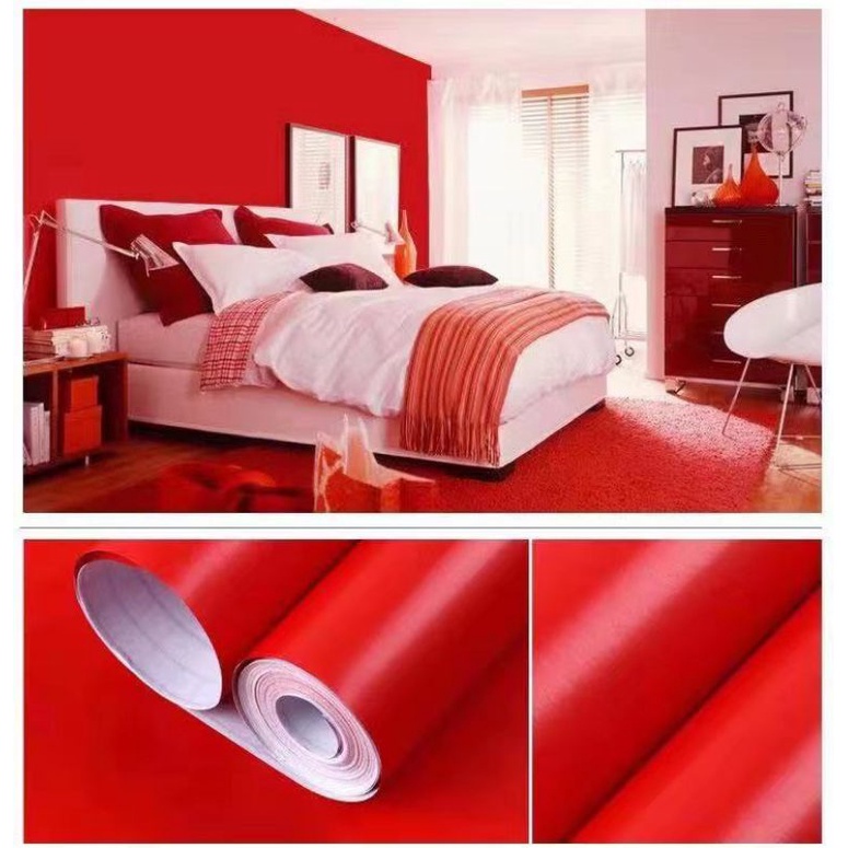 Detail Wallpaper Dinding Warna Merah Nomer 2