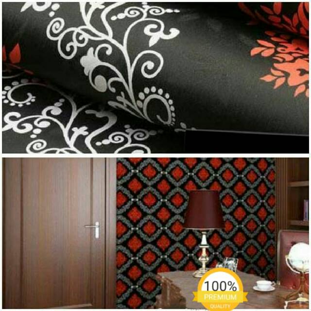 Detail Wallpaper Dinding Warna Merah Nomer 31