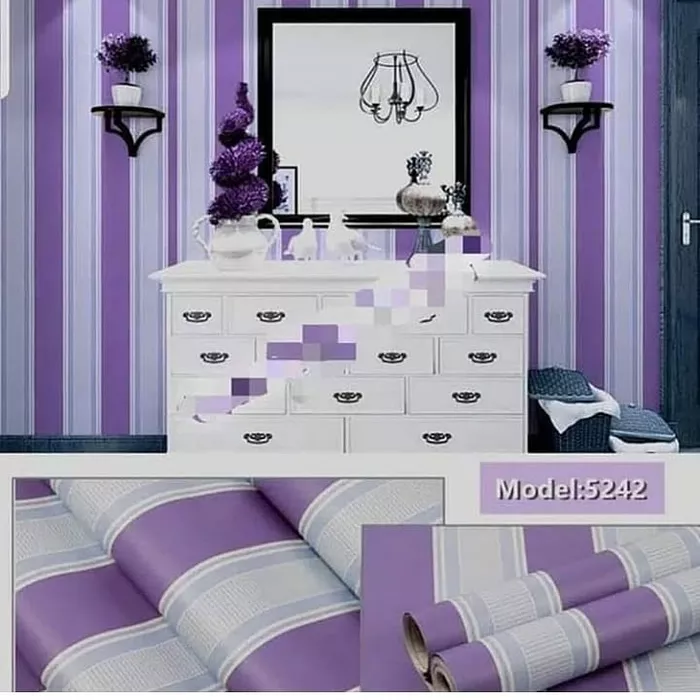 Detail Wallpaper Dinding Warna Ungu Nomer 32