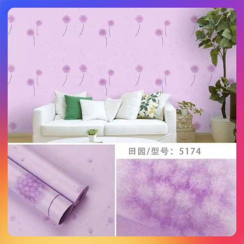 Detail Wallpaper Dinding Warna Ungu Nomer 48