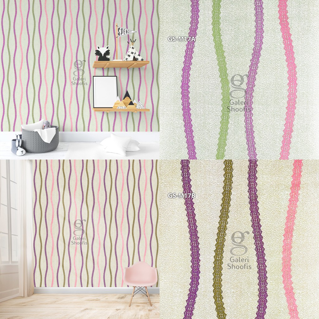 Detail Wallpaper Dinding Warna Warni Nomer 29