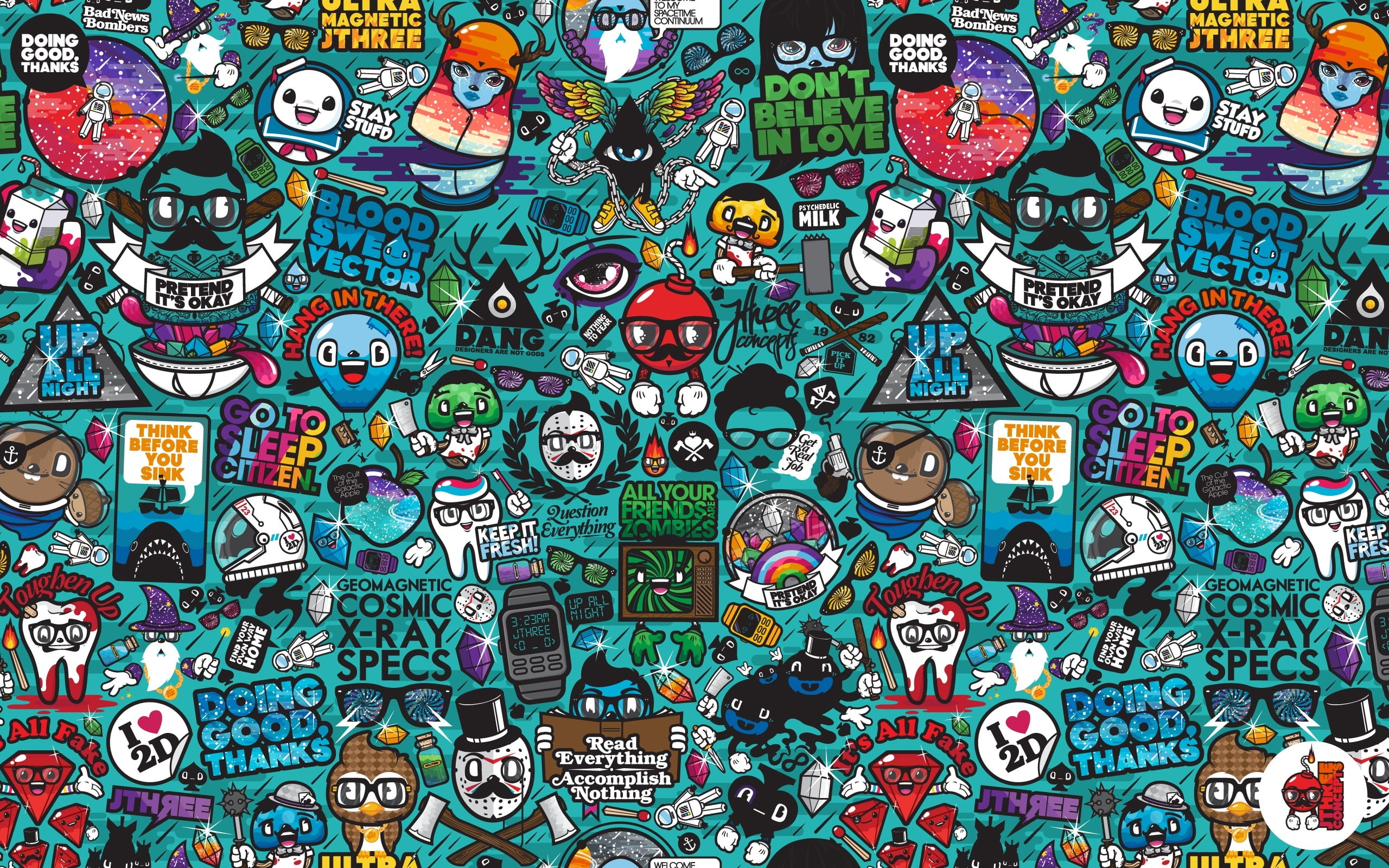 Detail Wallpaper Doodle Art Nomer 22