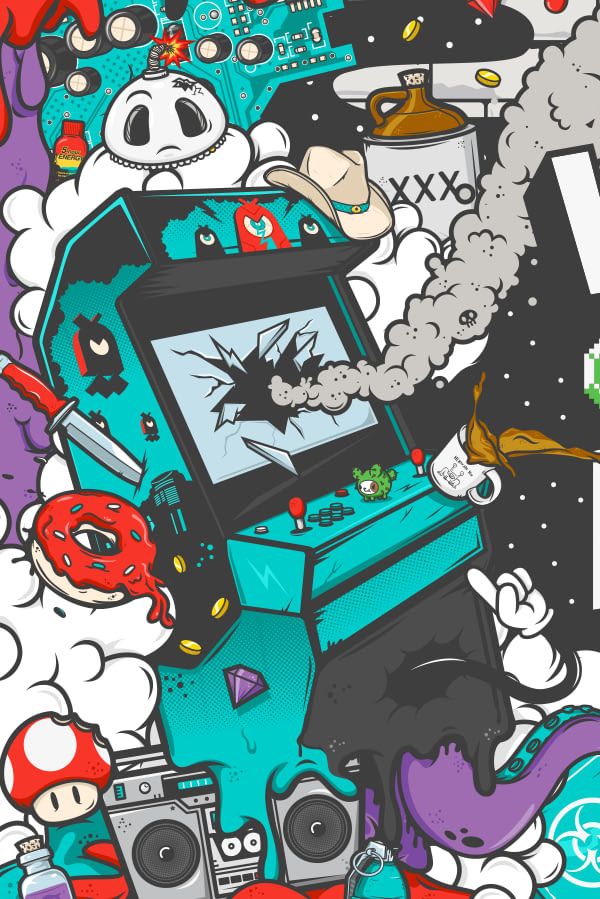 Detail Wallpaper Doodle Keren Nomer 16