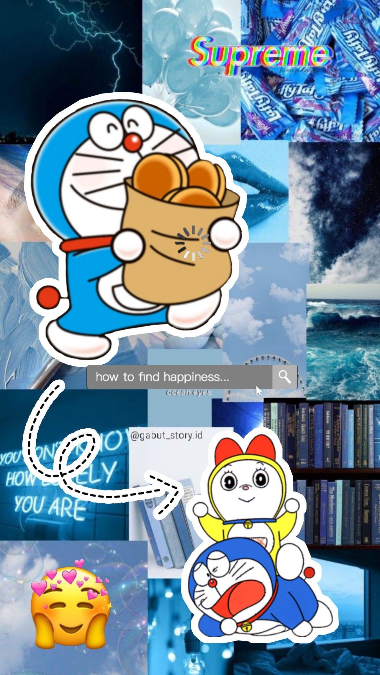 Detail Wallpaper Doraemon Aesthetic Tumblr Nomer 6