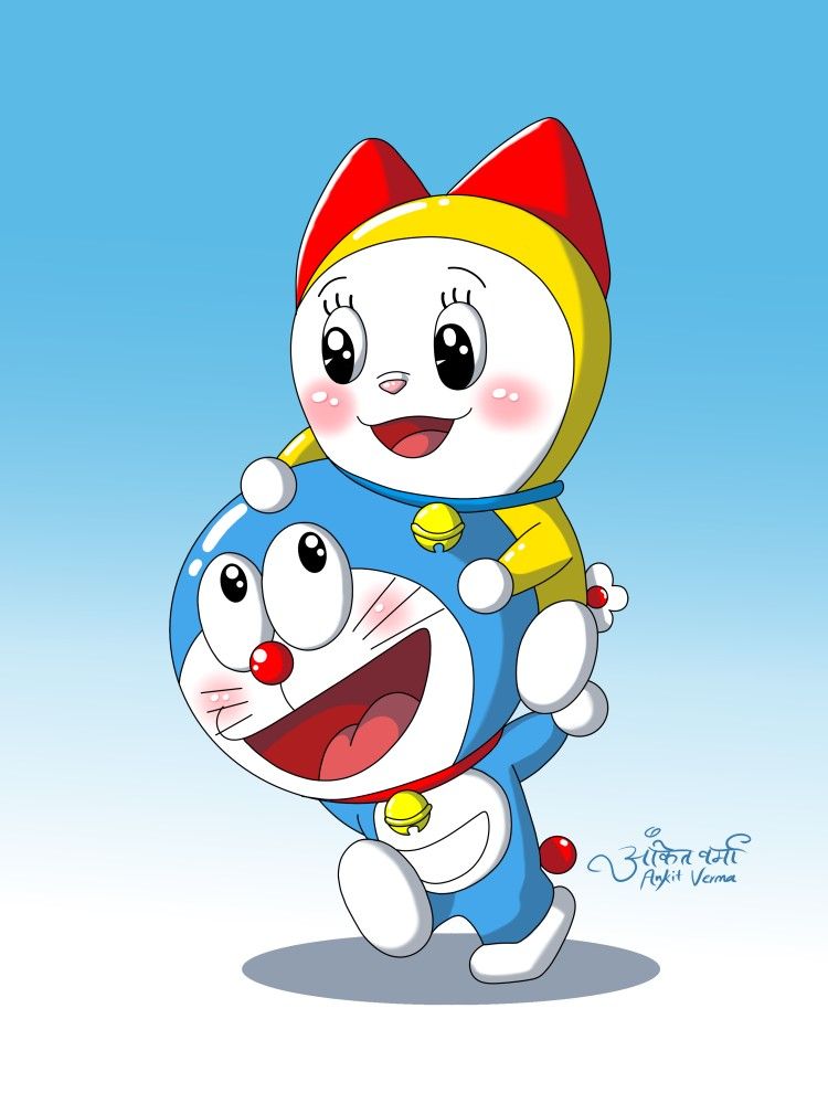 Detail Wallpaper Doraemon Dan Dorami Nomer 2