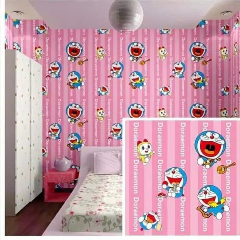 Detail Wallpaper Doraemon Pink Nomer 32