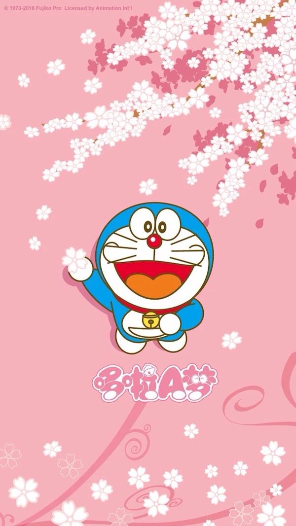 Detail Wallpaper Doraemon Pink Nomer 7
