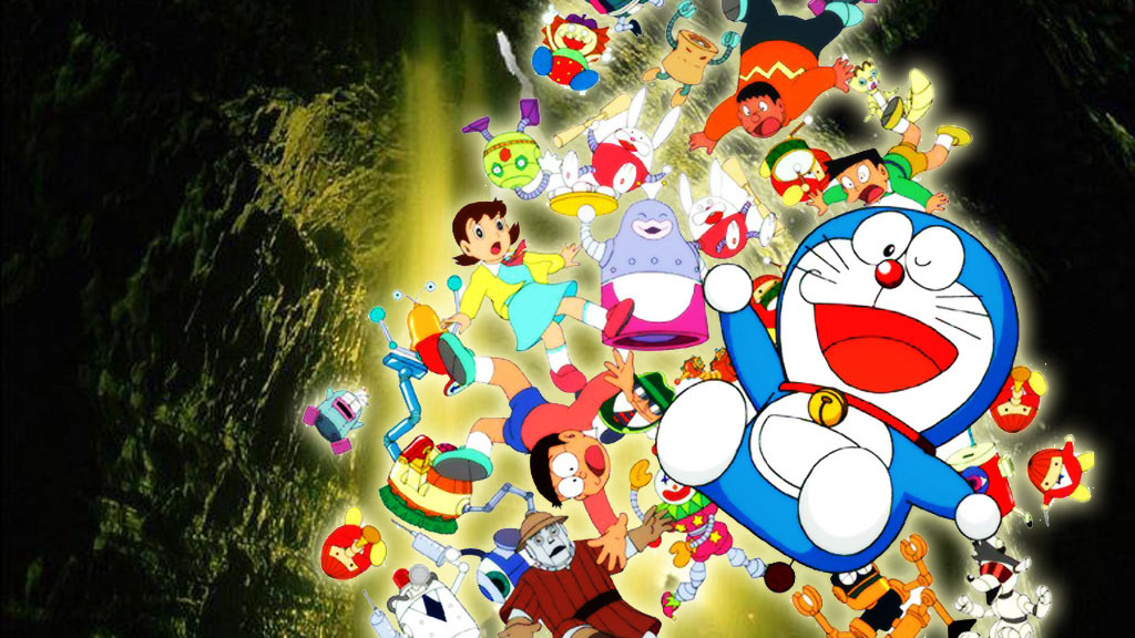 Detail Wallpaper Doraemon Warna Hitam Nomer 17