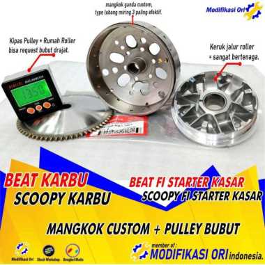 Detail Rumah Roller Beat Karbu Racing Nomer 41