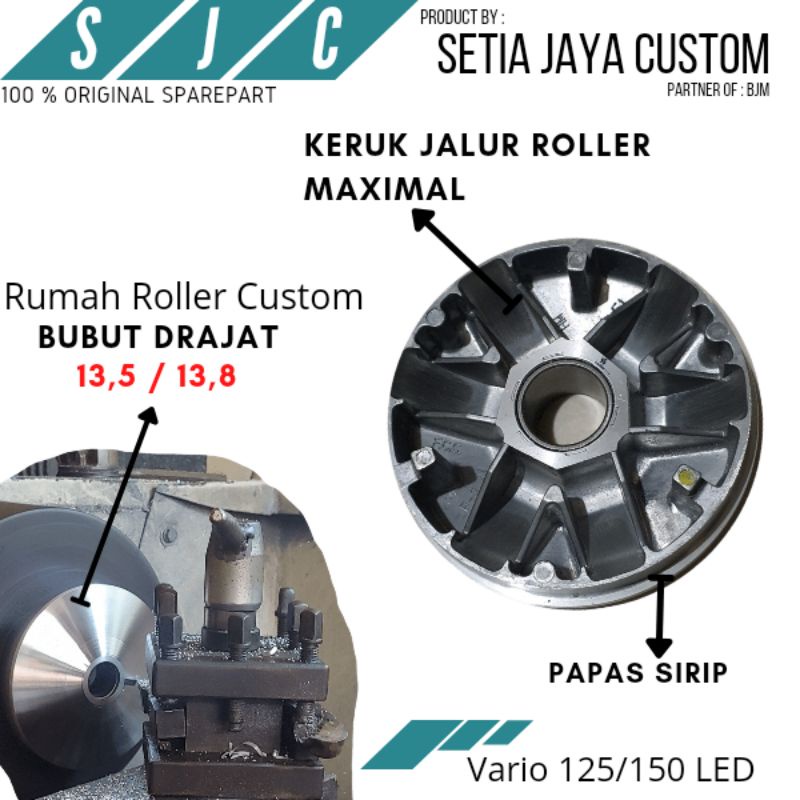 Detail Rumah Roller Racing Vario 125 Nomer 37