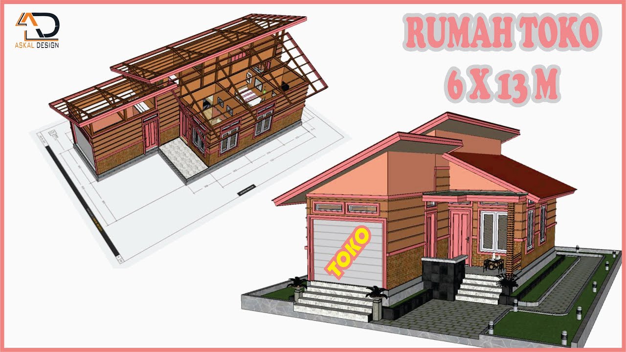 Detail Rumah Ruko Minimalis Nomer 43
