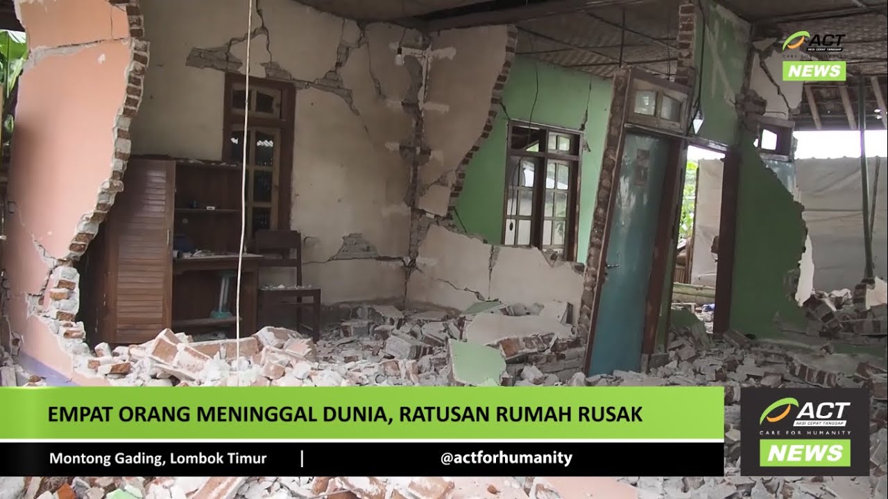 Detail Rumah Rusak Gempa Lombok Nomer 34