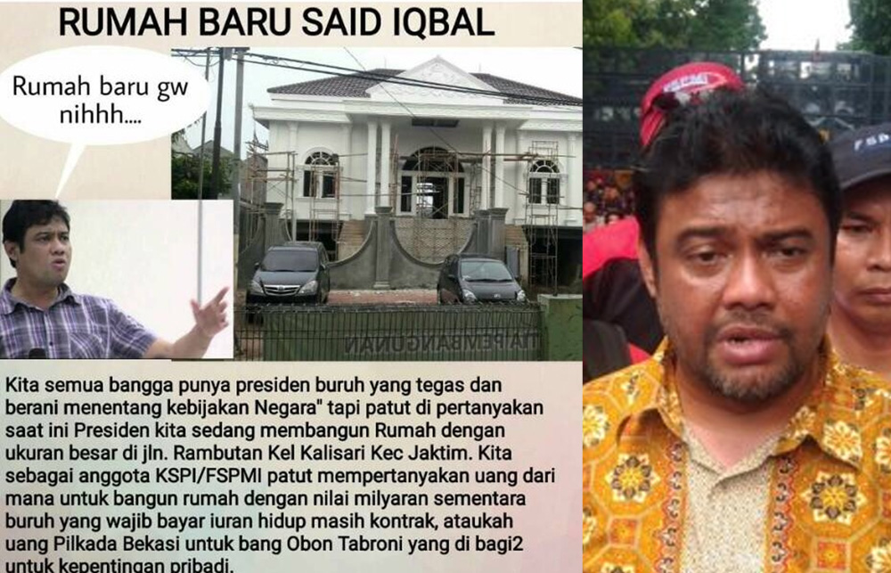 Detail Rumah Said Iqbal Nomer 19