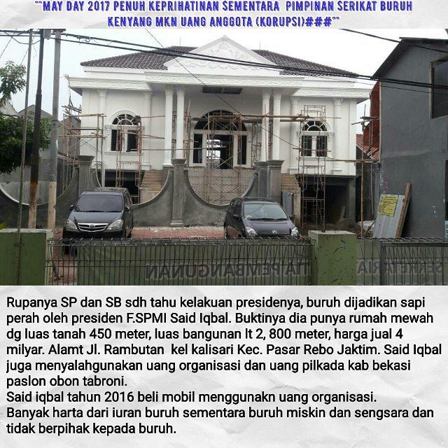 Detail Rumah Said Iqbal Nomer 8