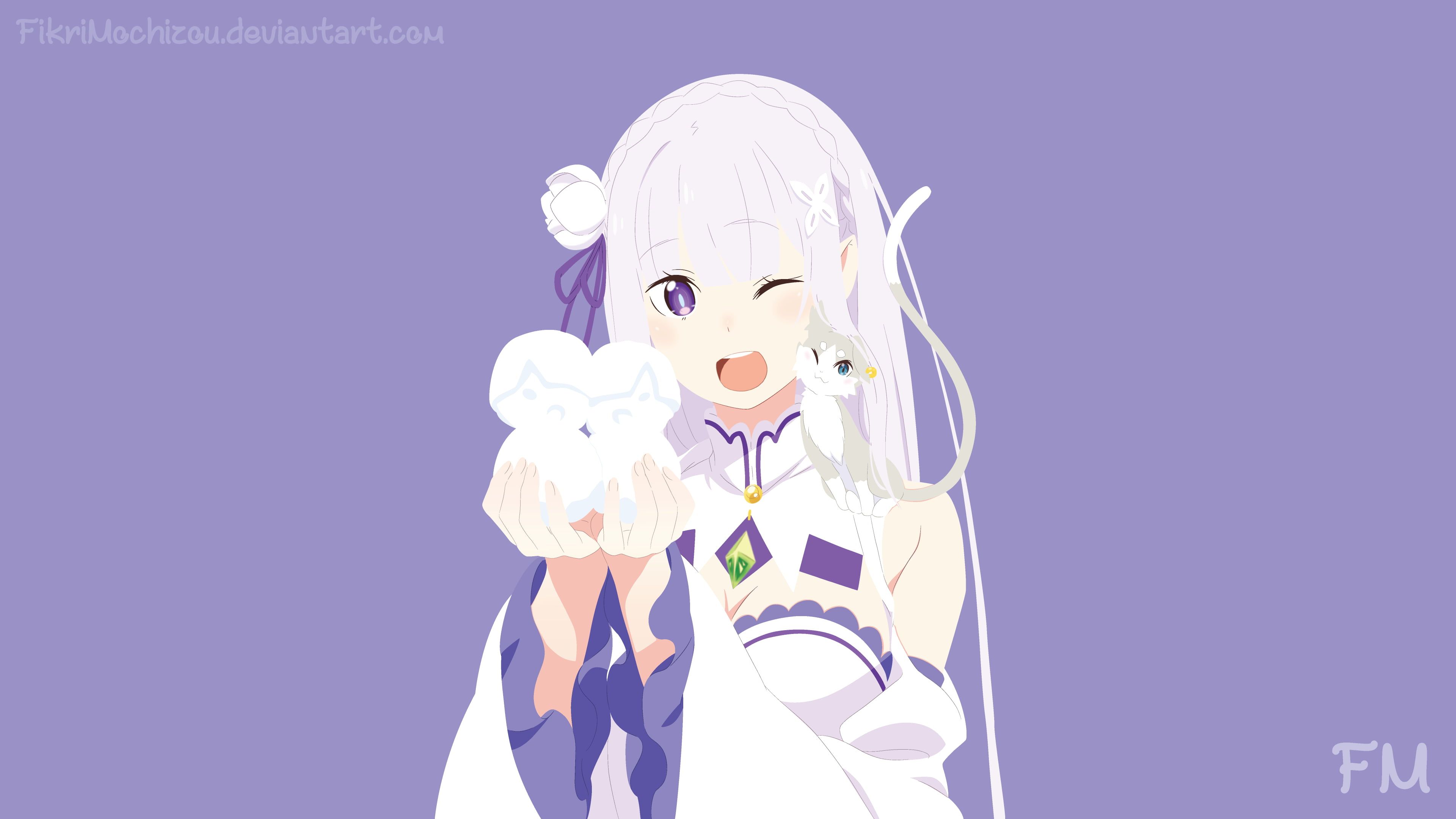 Detail Wallpaper Emilia Re Zero Nomer 29