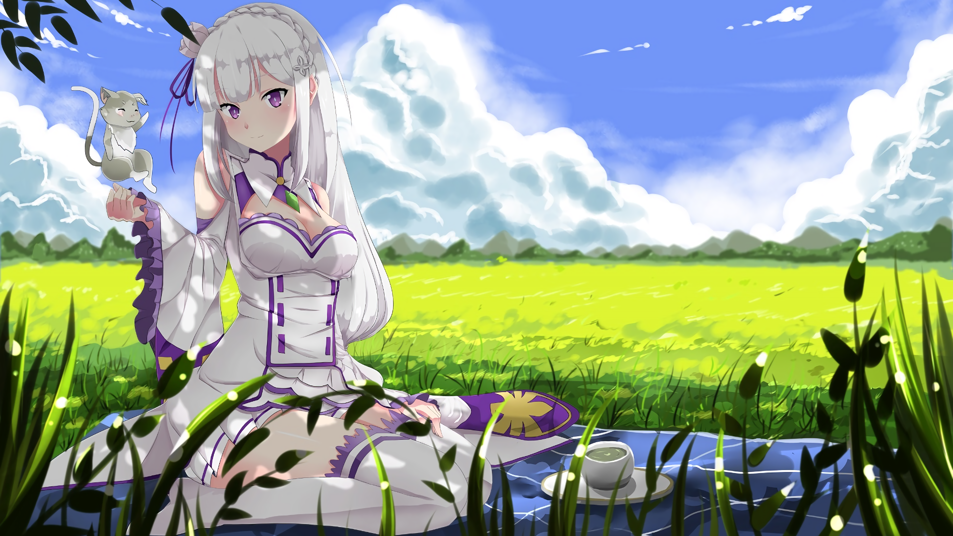 Detail Wallpaper Emilia Re Zero Nomer 48