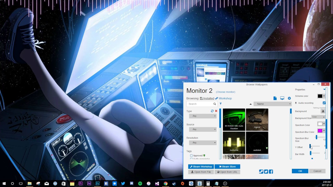 Detail Wallpaper Engine Audio Visualizer Nomer 24