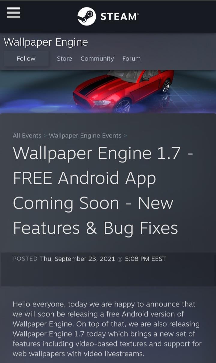 Detail Wallpaper Engine For Android Nomer 40
