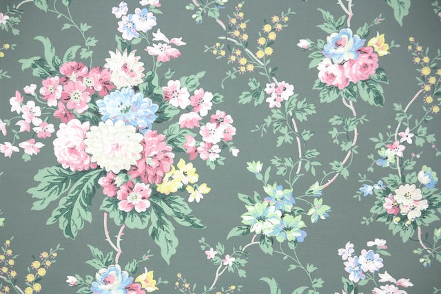 Detail Wallpaper Floral Vintage Nomer 26