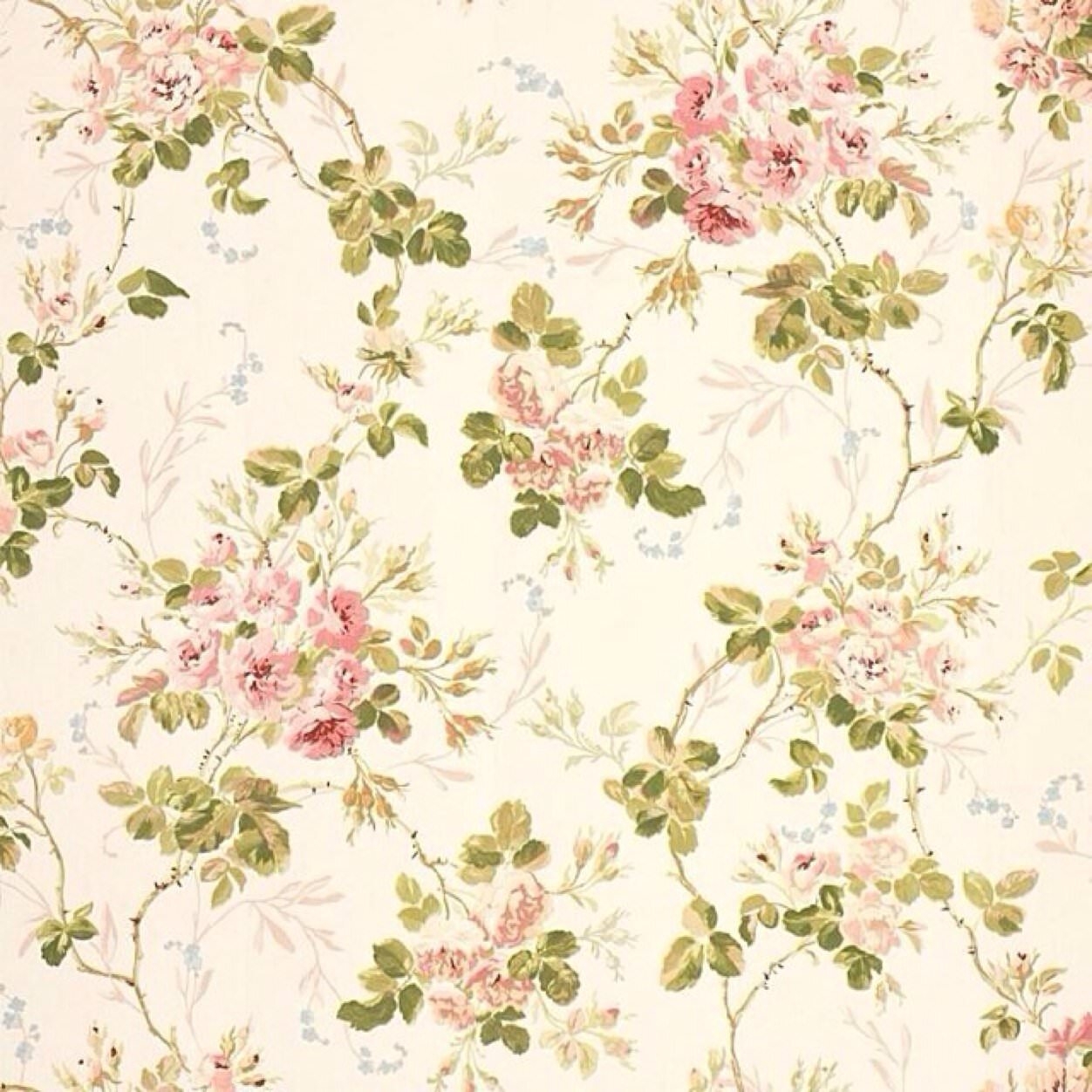 Detail Wallpaper Floral Vintage Nomer 43