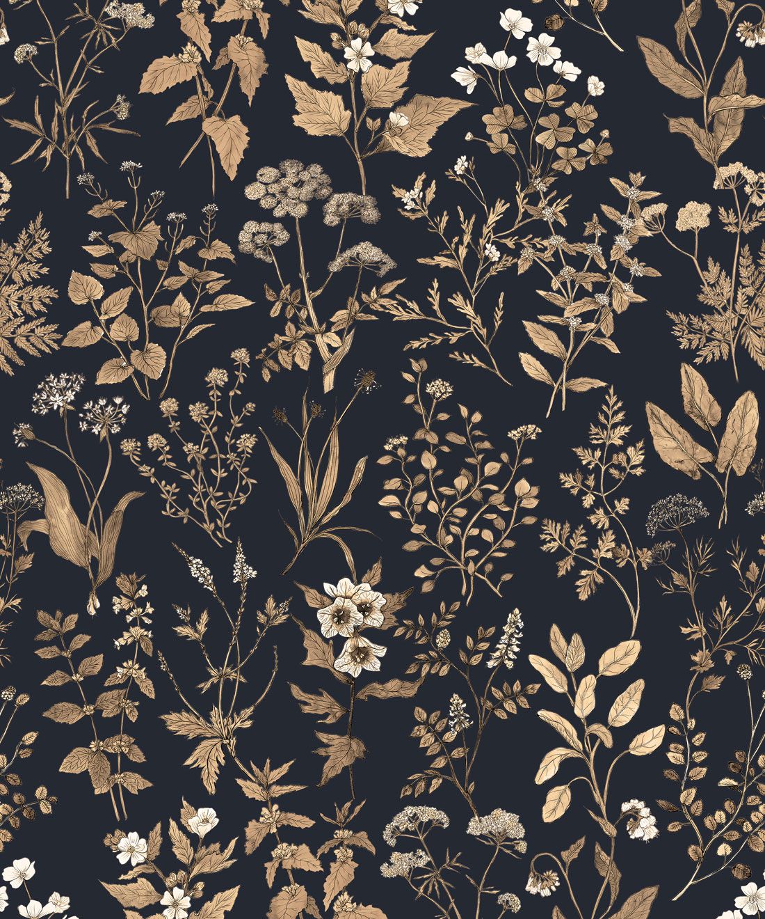 Detail Wallpaper Floral Vintage Nomer 47