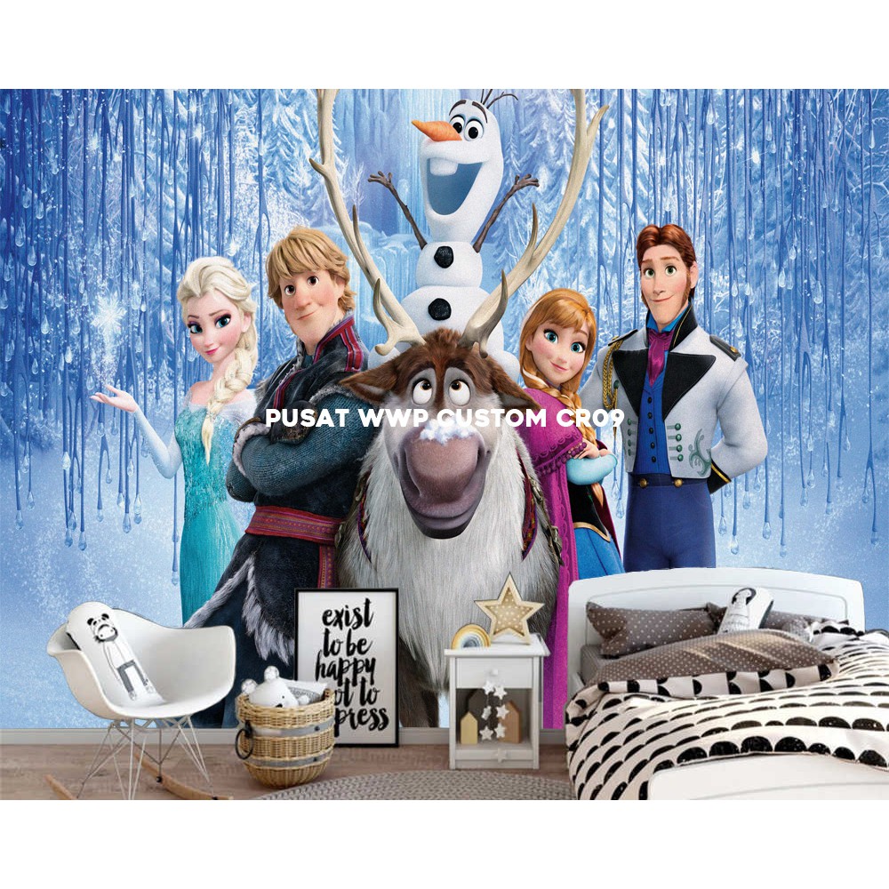 Detail Wallpaper Frozen Biru Nomer 56