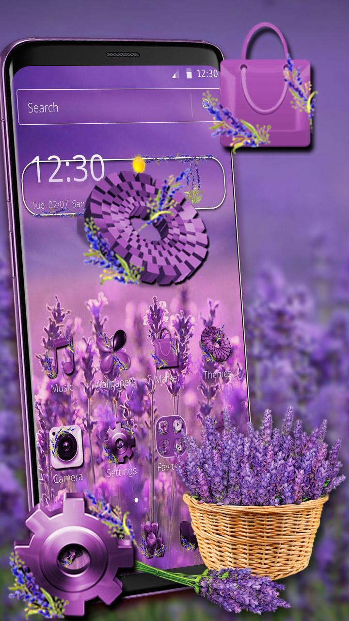 Detail Wallpaper Gambar Bunga Lavender Nomer 13