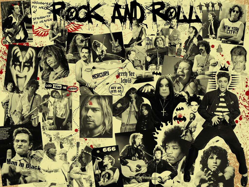 Wallpaper Gambar Rock N Roll Keren - KibrisPDR