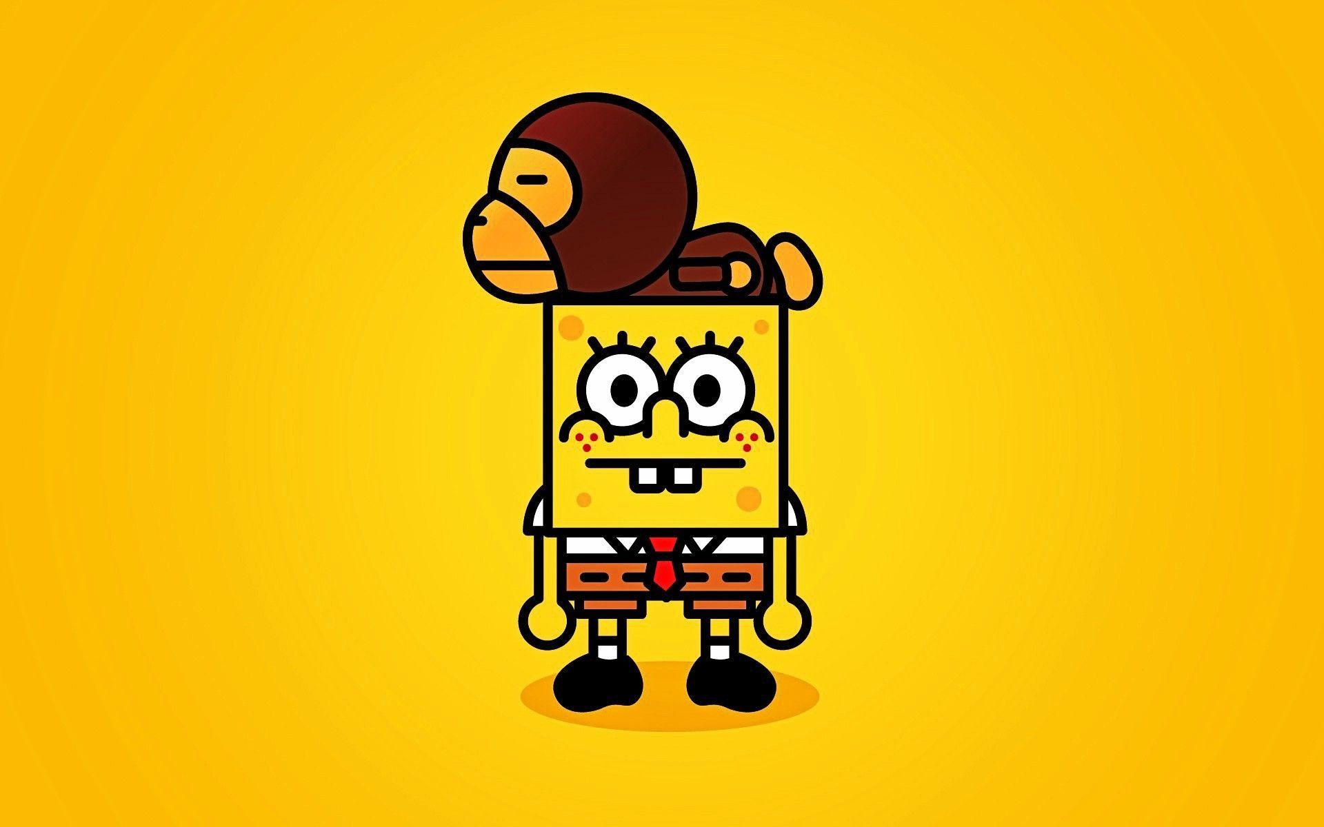 Detail Wallpaper Gambar Spongebob Keren Nomer 34