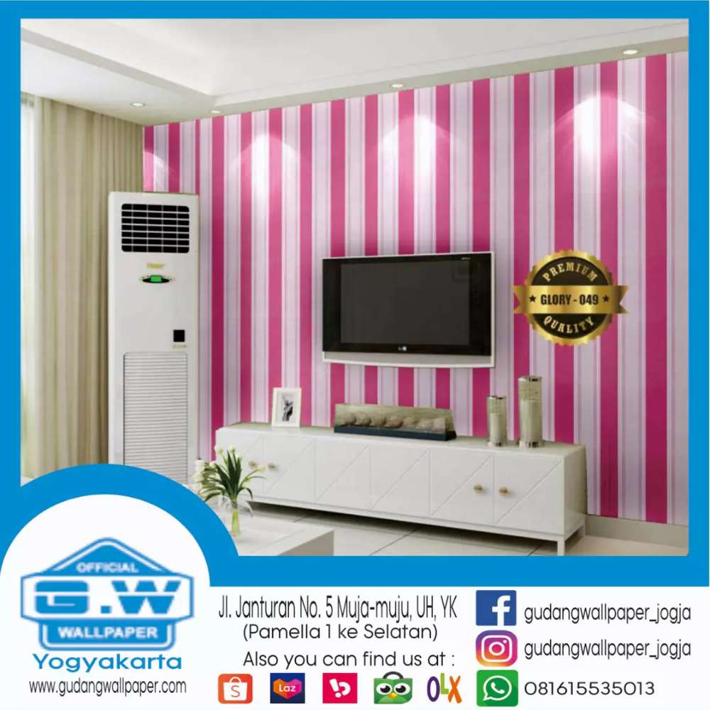 Detail Wallpaper Garis Pink Biru Nomer 46