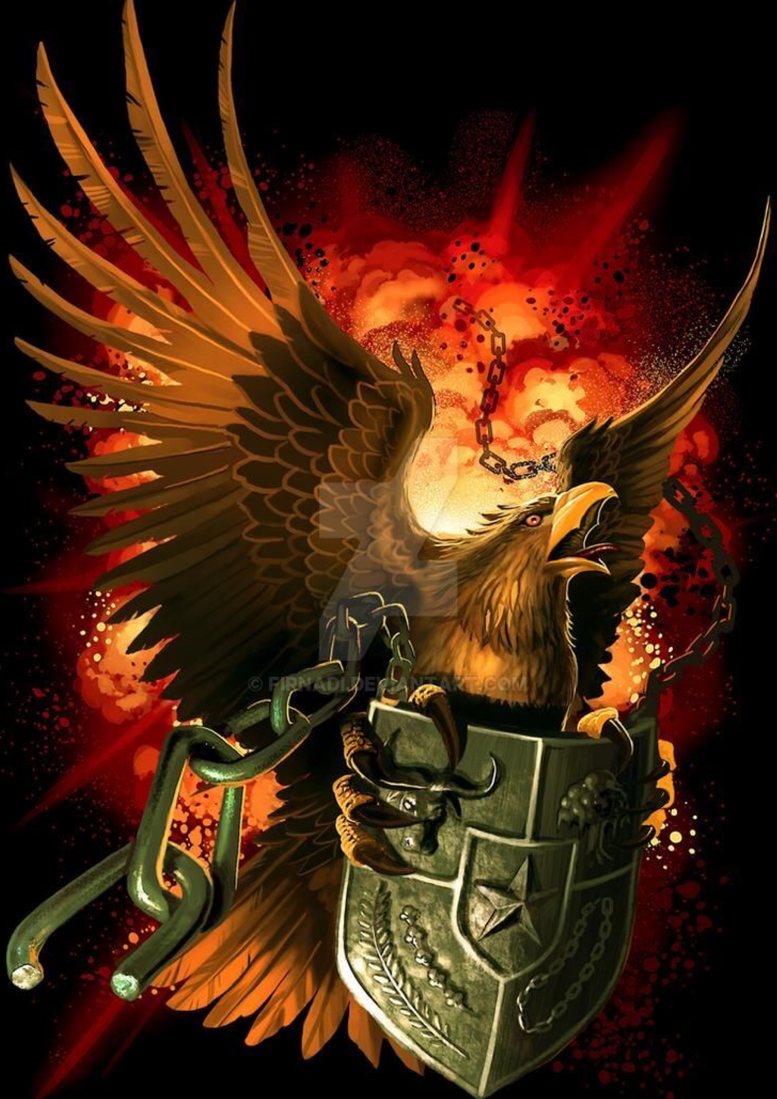 Detail Wallpaper Garuda Api Nomer 2