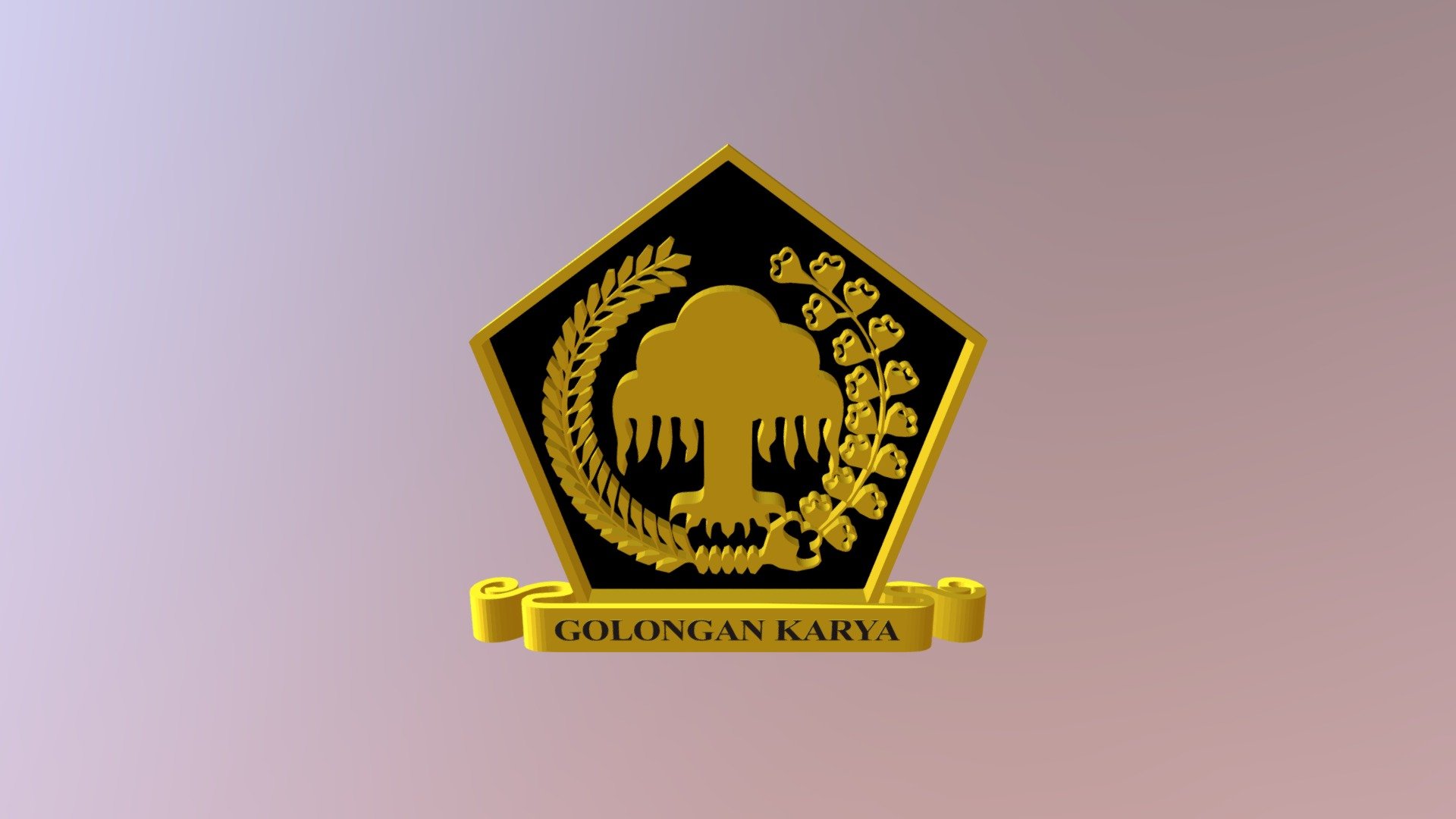 Detail Wallpaper Golkar Nomer 8