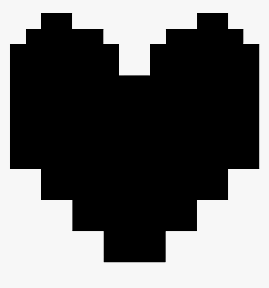 Detail Black Heart Pixel Nomer 4