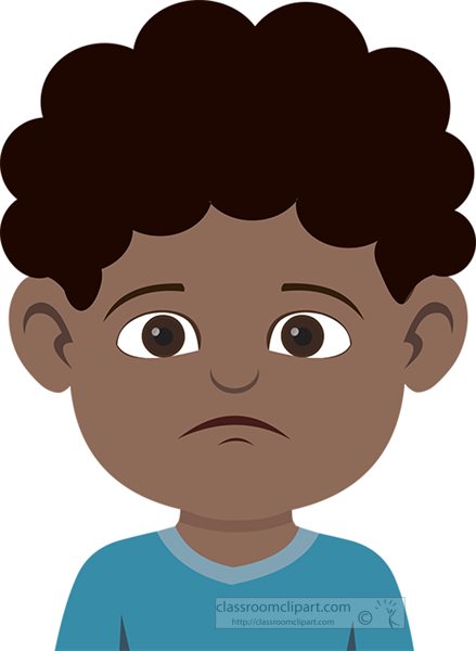 Detail Child Sad Clipart Nomer 15