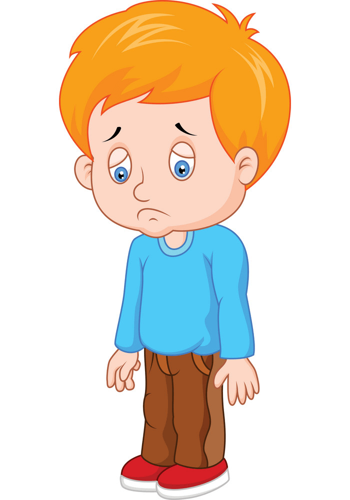 Detail Child Sad Clipart Nomer 7