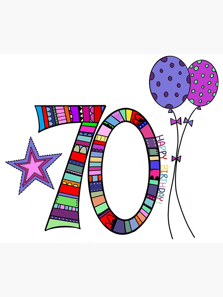 Detail Clipart Geburtstag 70 Nomer 8